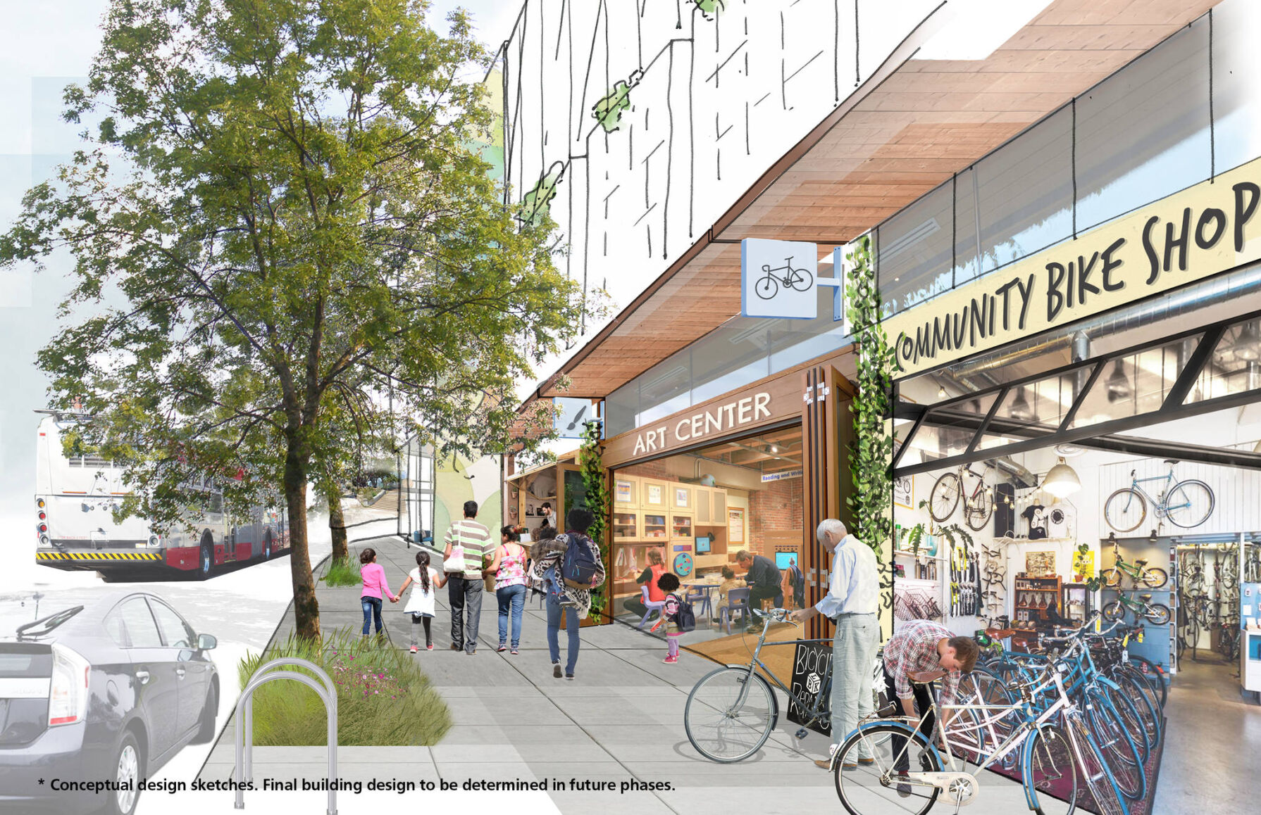 Bus yard housing plans call for more than 500 units, 50 percent affordable
